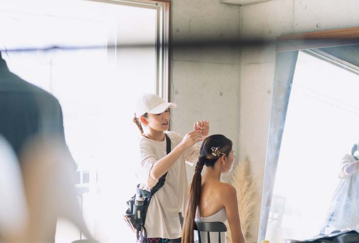 ヘアメイク