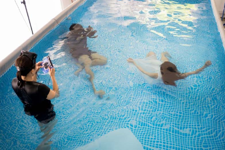 水中撮影イメージ